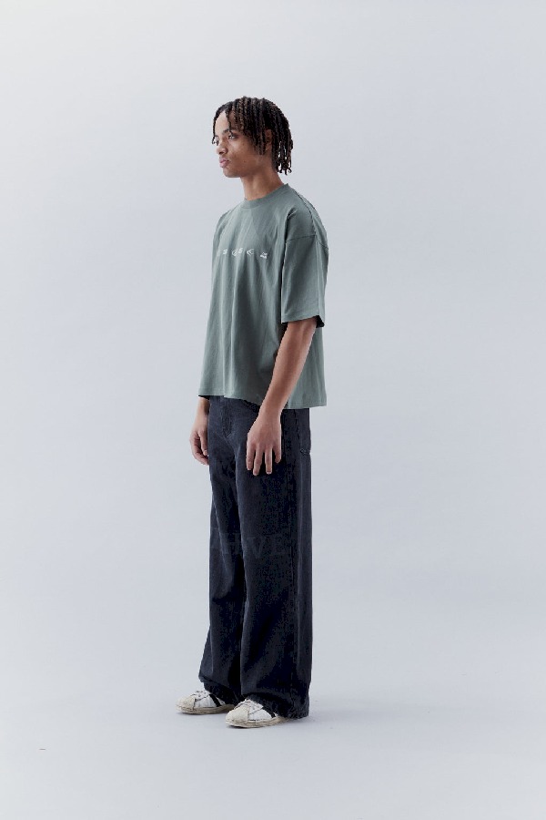 T-Shirts Scuffers 7 Logo Verdes | 04621HJDC