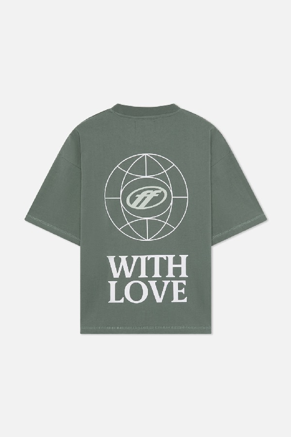 T-Shirts Scuffers 7 Logo Verdes | 04621HJDC