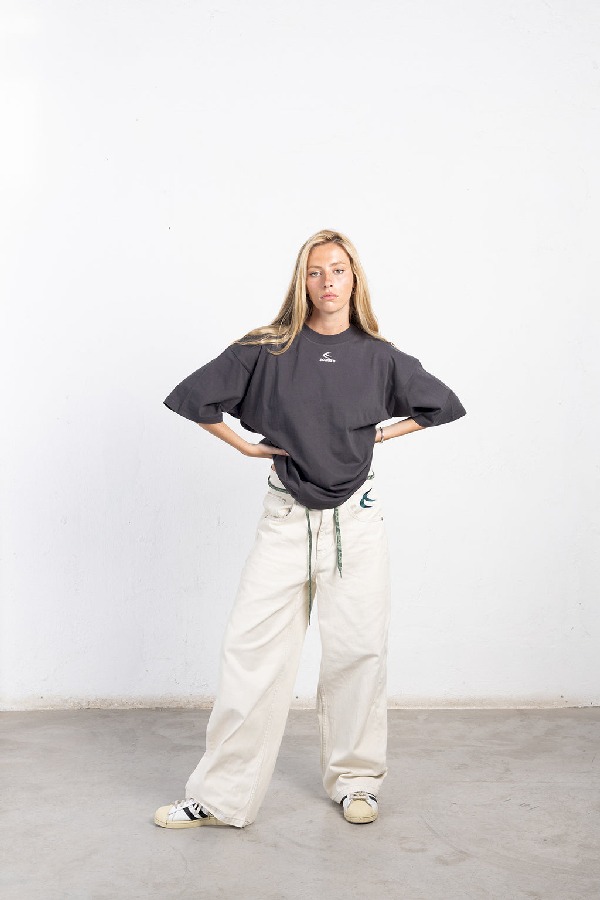 T-Shirts Scuffers Ash T-Shirt | 54096HDCY