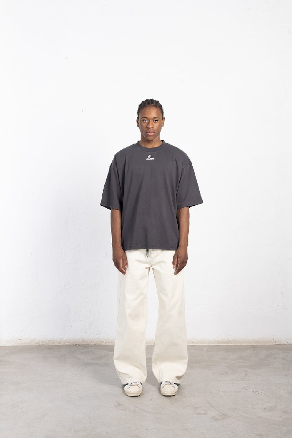 T-Shirts Scuffers Ash T-Shirt | 54096HDCY
