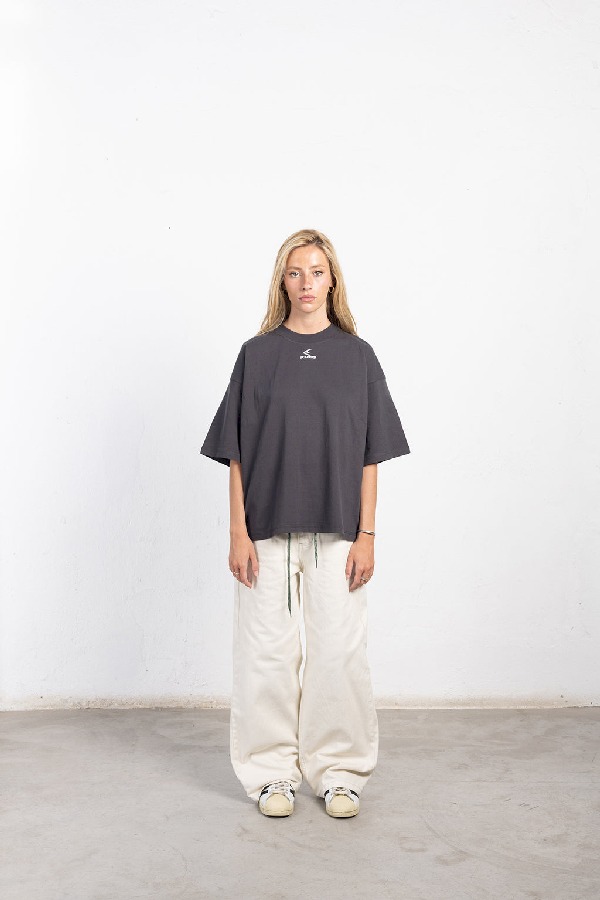 T-Shirts Scuffers Ash T-Shirt | 54096HDCY