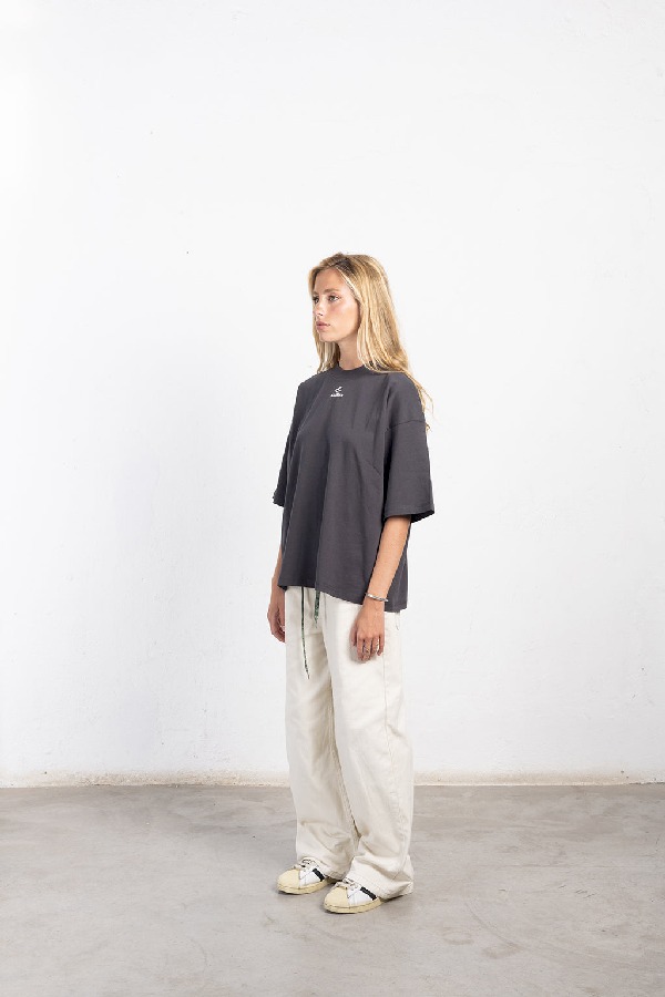 T-Shirts Scuffers Ash T-Shirt | 54096HDCY