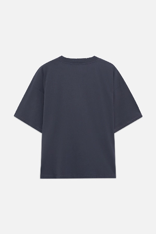 T-Shirts Scuffers Basic Scuffers Azules | 46390MSVQ