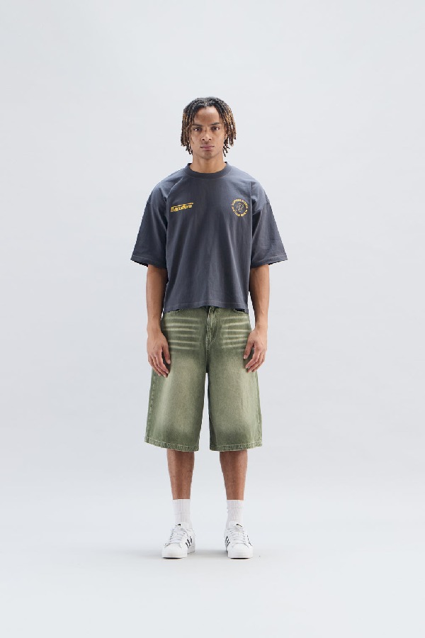 T-Shirts Scuffers Billy T-shirt Azules Oscuro | 18692TUXZ