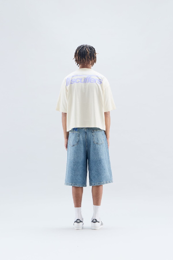 T-Shirts Scuffers Billy T-shirt Blancos | 52601ARGH