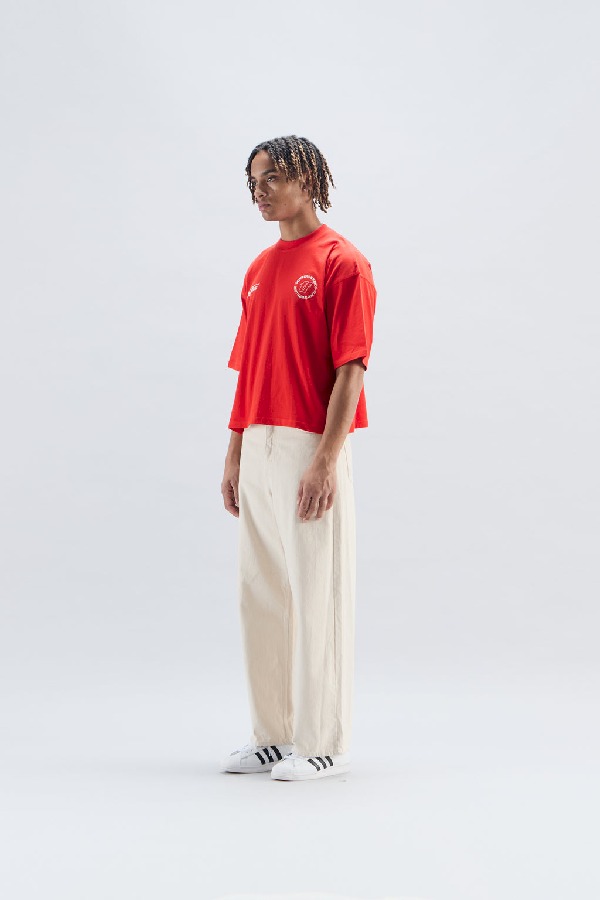 T-Shirts Scuffers Billy T-shirt Rojos | 90618HASL