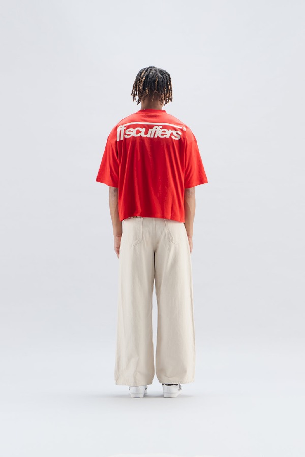 T-Shirts Scuffers Billy T-shirt Rojos | 90618HASL