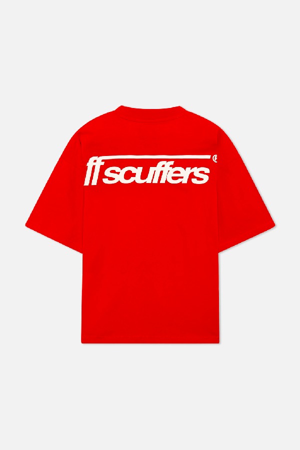 T-Shirts Scuffers Billy T-shirt Rojos | 90618HASL