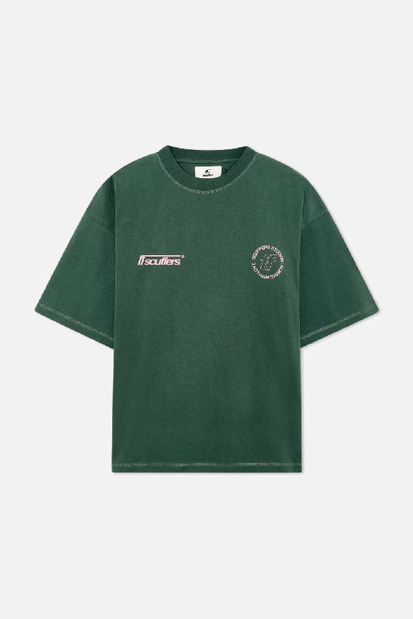 T-Shirts Scuffers Billy T-shirt Verdes | 43869OVZJ