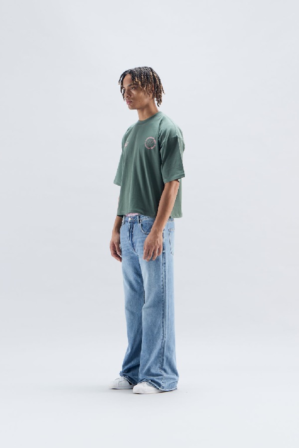 T-Shirts Scuffers Billy T-shirt Verdes | 43869OVZJ