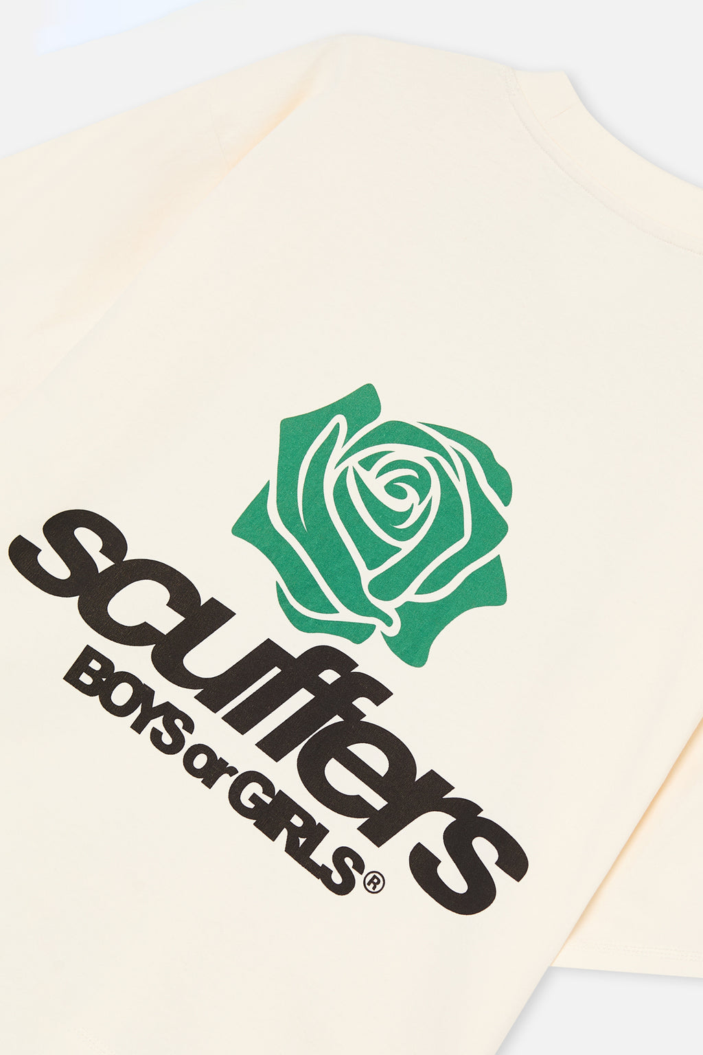 T-Shirts Scuffers Boys or Girls T-Shirt Ecru | 50763LEGH