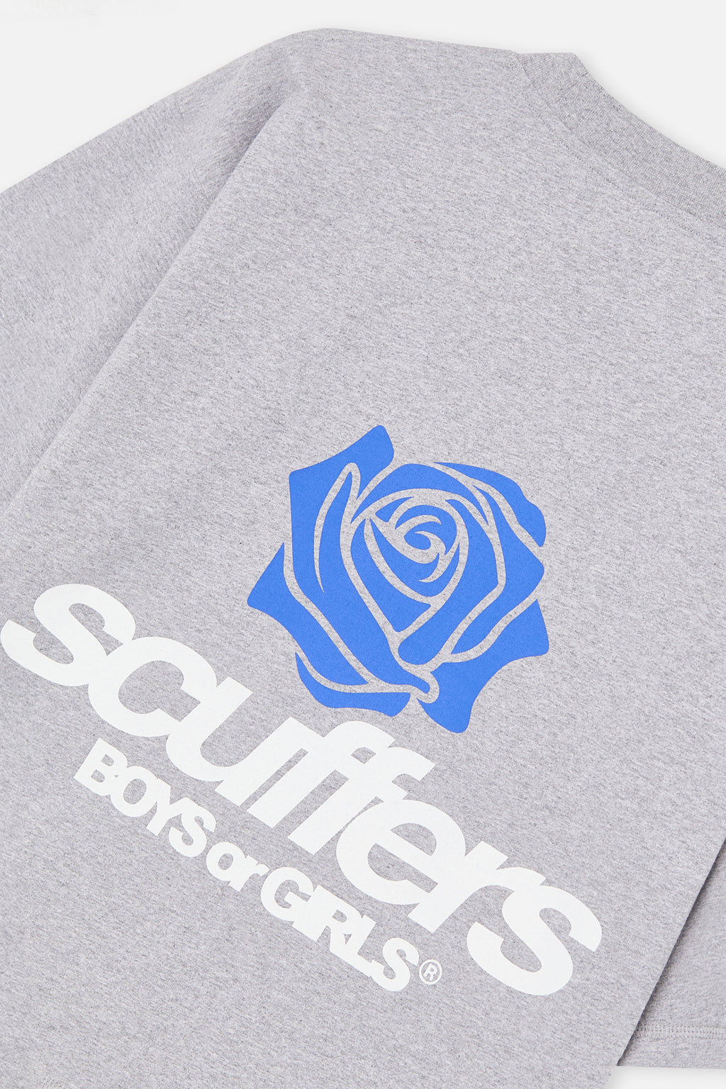 T-Shirts Scuffers Boys or Girls T-Shirt Grises Claro | 37149QOAD