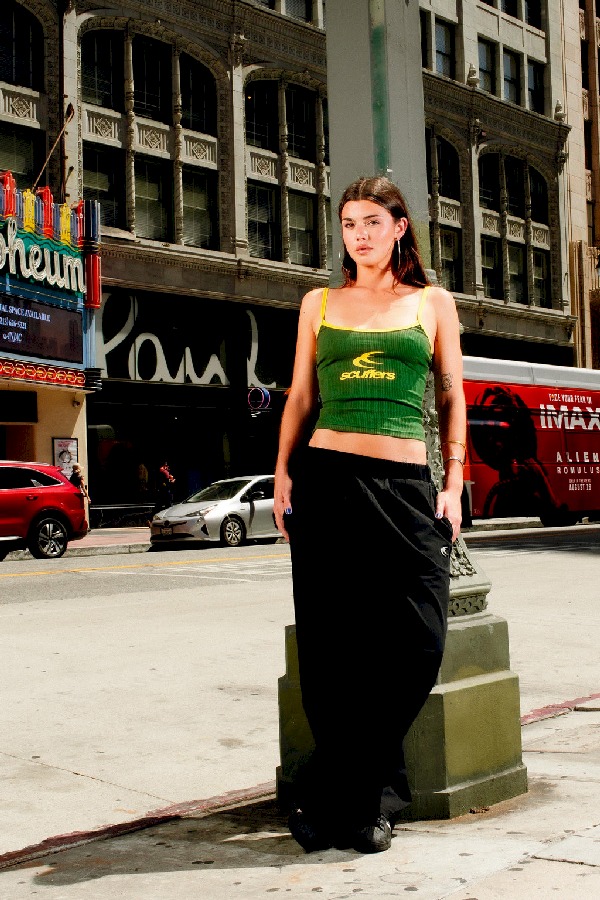 T-Shirts Scuffers Briz Top Verdes | 31045UELW
