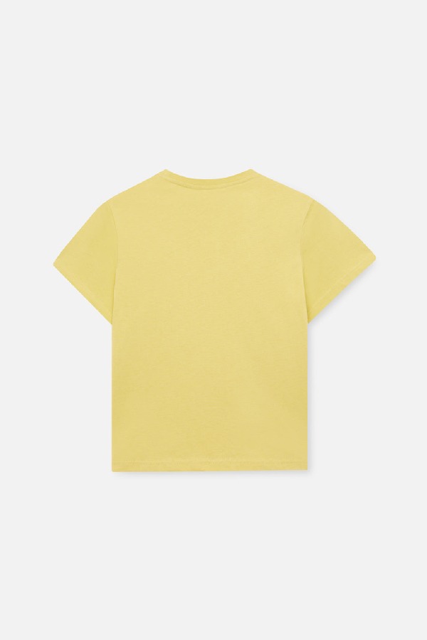 T-Shirts Scuffers Bubble Top Amarillos | 29803IAGE