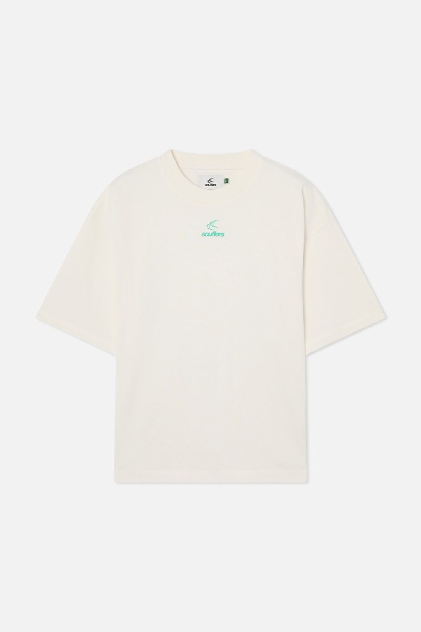 T-Shirts Scuffers CLG Ecru | 10587RXOU