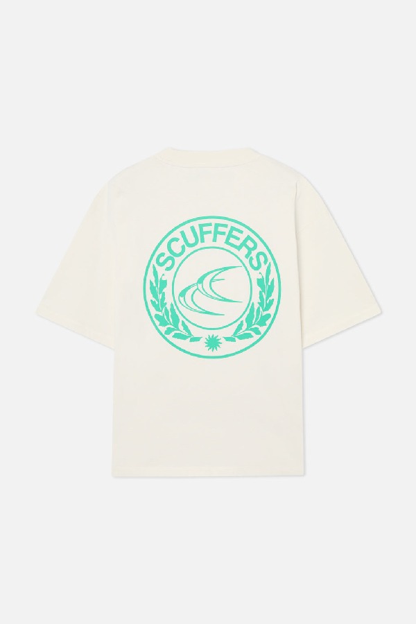 T-Shirts Scuffers CLG Ecru | 10587RXOU