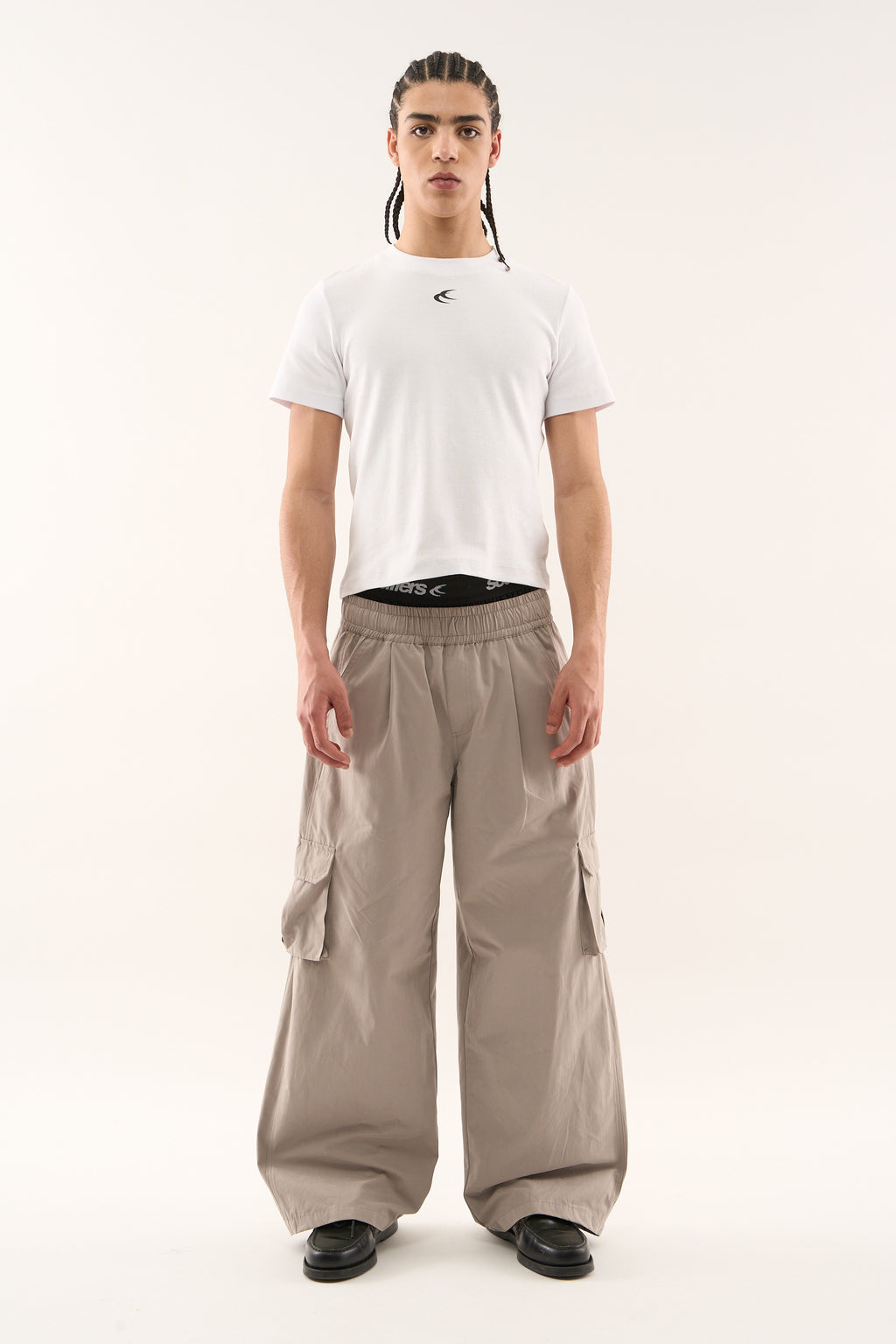 T-Shirts Scuffers Calvin Top Blancos | 67312KHYQ