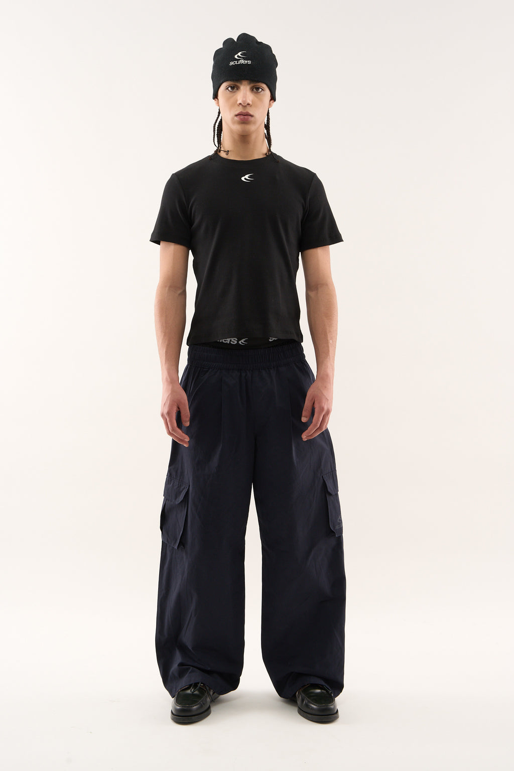 T-Shirts Scuffers Calvin Top Negros | 96274AMCV