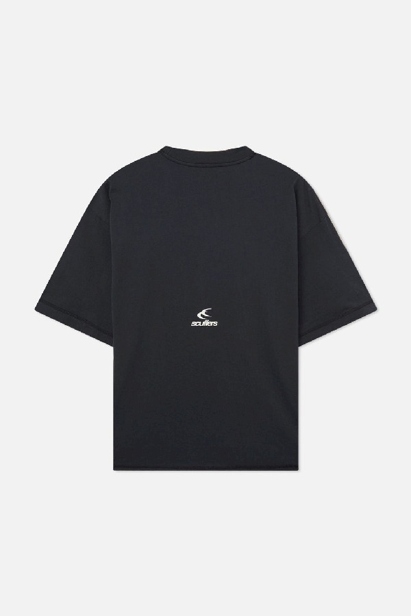 T-Shirts Scuffers Cheetah Negros | 60439KUIZ