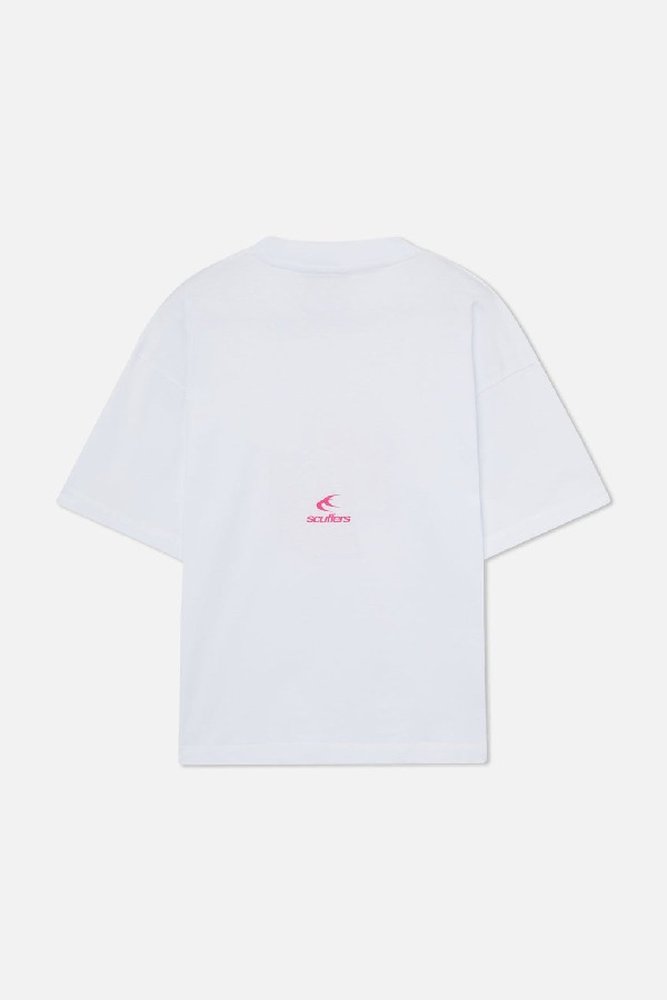 T-Shirts Scuffers Climax Blancos | 73081JDYK