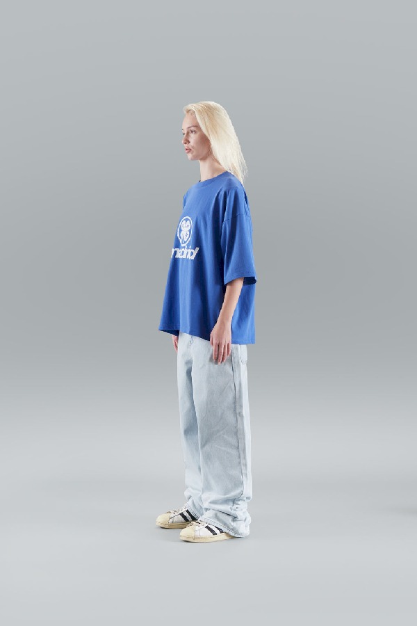 T-Shirts Scuffers Clover T-Shirt Azul Rey | 71698GXTU