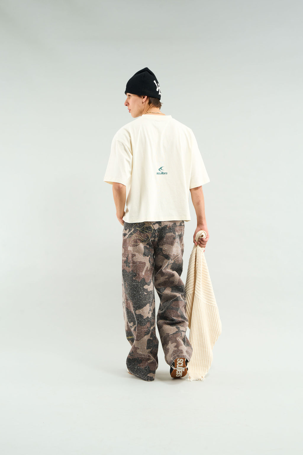 T-Shirts Scuffers Club T-Shirt Ecru | 39271ELTY