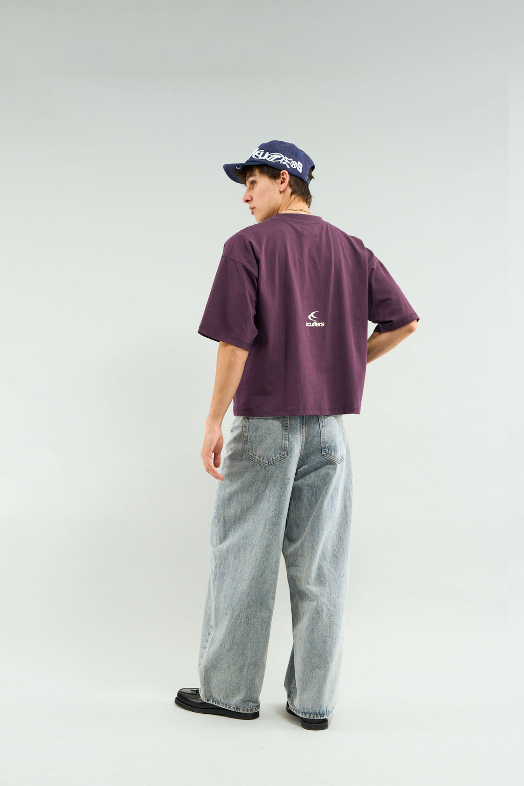 T-Shirts Scuffers Club T-Shirt Morados | 14038TJBI