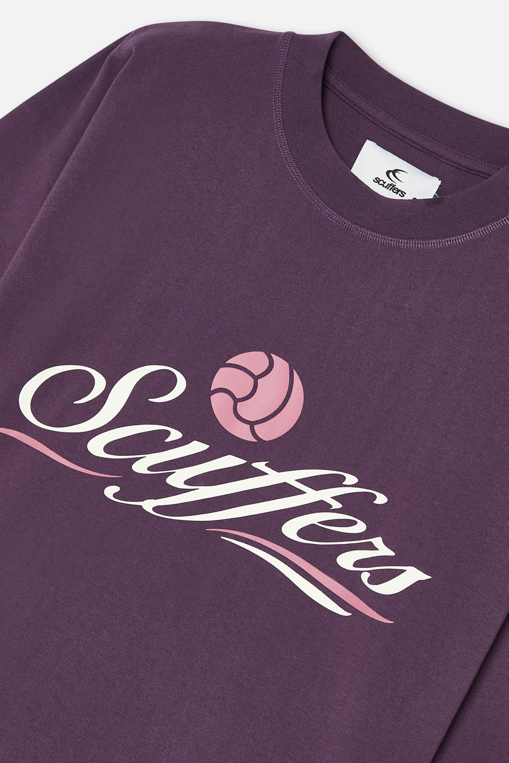 T-Shirts Scuffers Club T-Shirt Morados | 14038TJBI