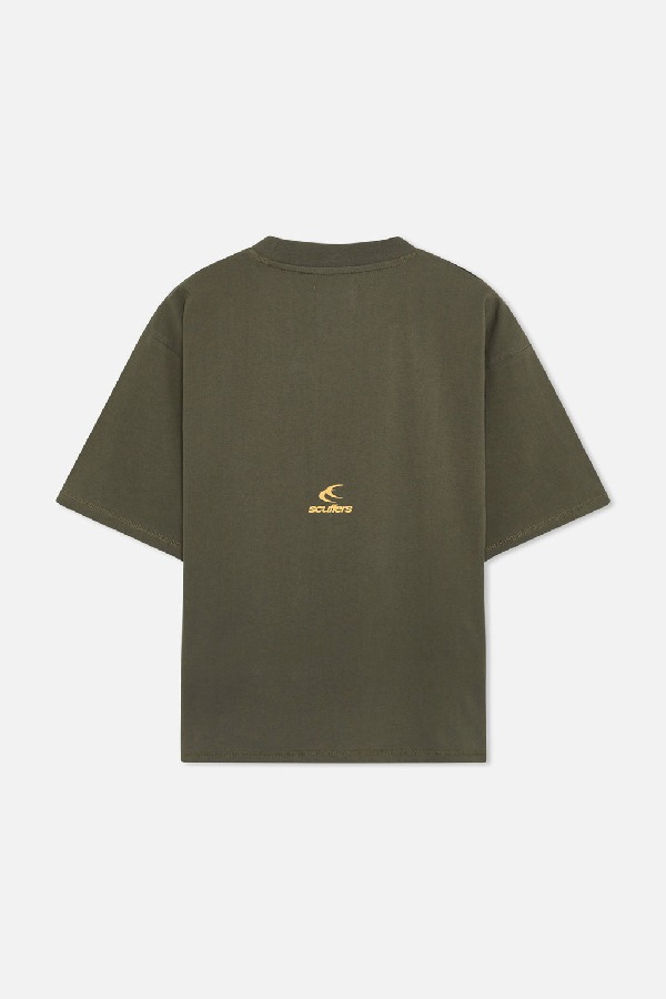 T-Shirts Scuffers College T-Shirt Verdes | 65129WBOH