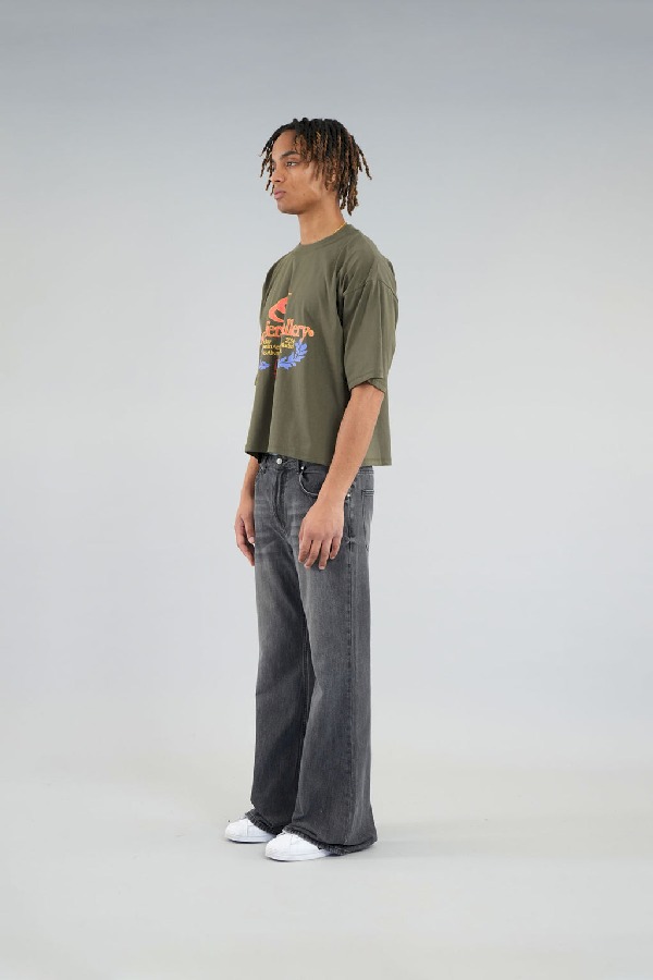T-Shirts Scuffers College T-Shirt Verdes | 65129WBOH