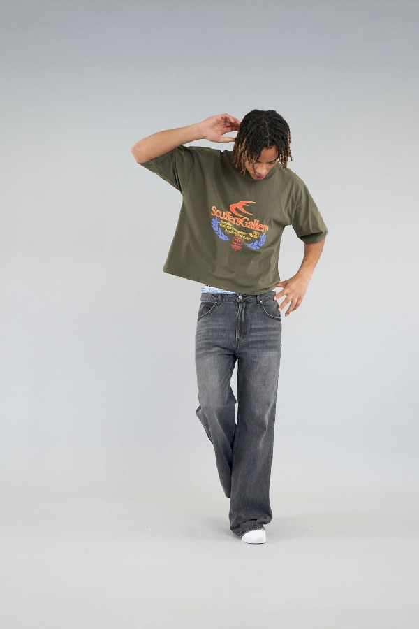 T-Shirts Scuffers College T-Shirt Verdes | 65129WBOH