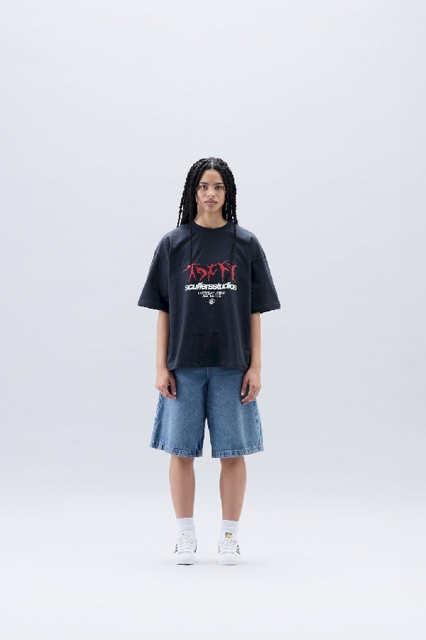 T-Shirts Scuffers Dancing Azules | 36751PZOJ