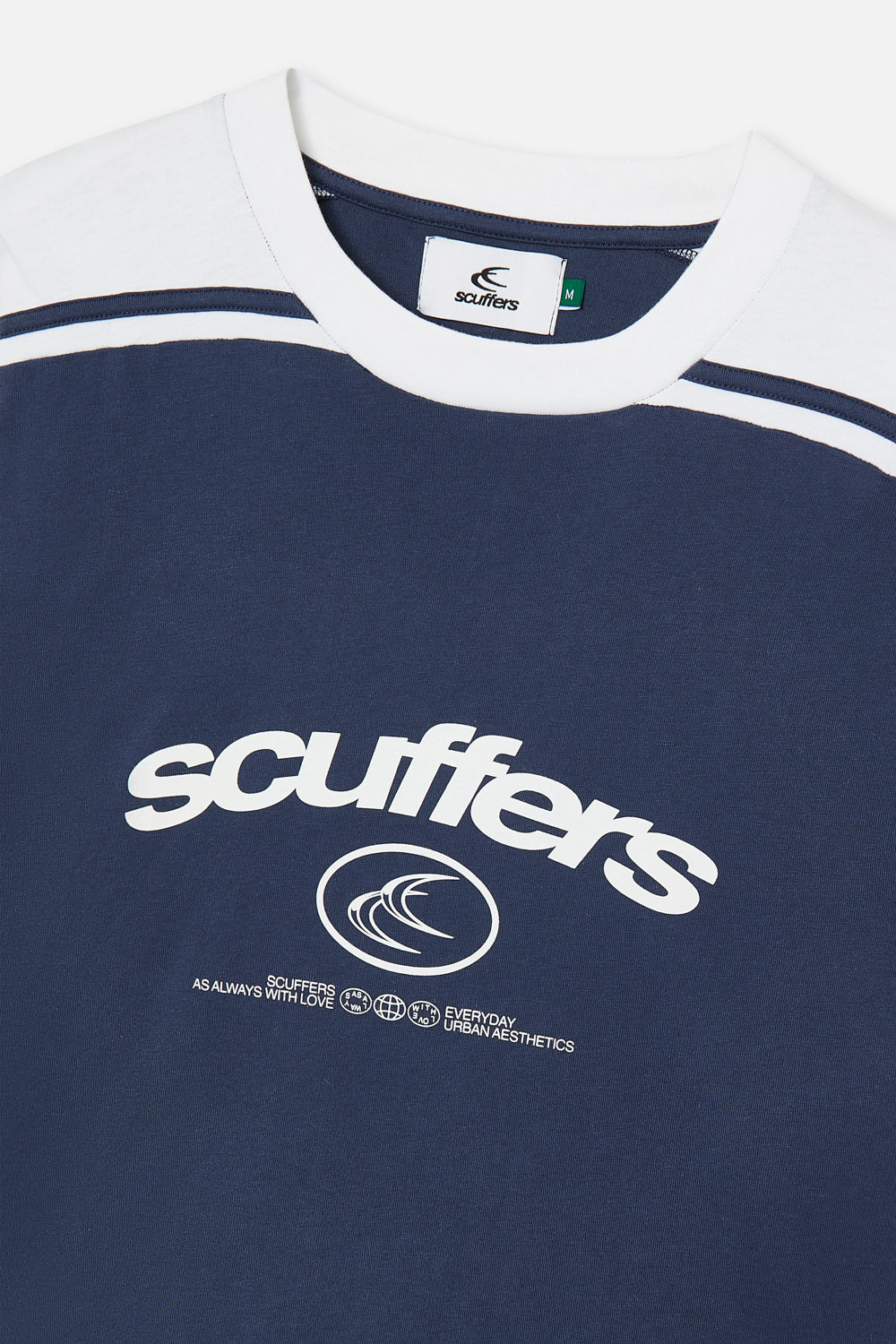T-Shirts Scuffers Effortless T-Shirt Azul Marino | 69183IRMF