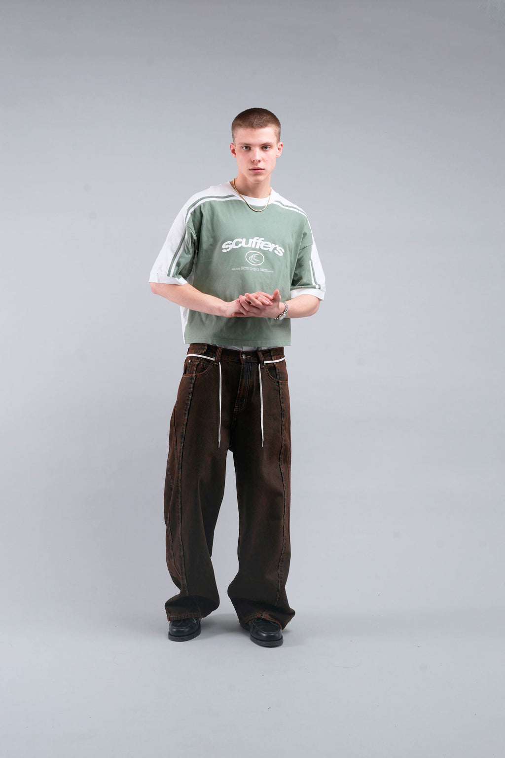 T-Shirts Scuffers Effortless T-Shirt Verdes | 85293WRAM