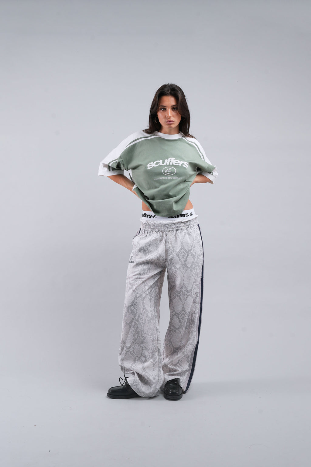 T-Shirts Scuffers Effortless T-Shirt Verdes | 85293WRAM