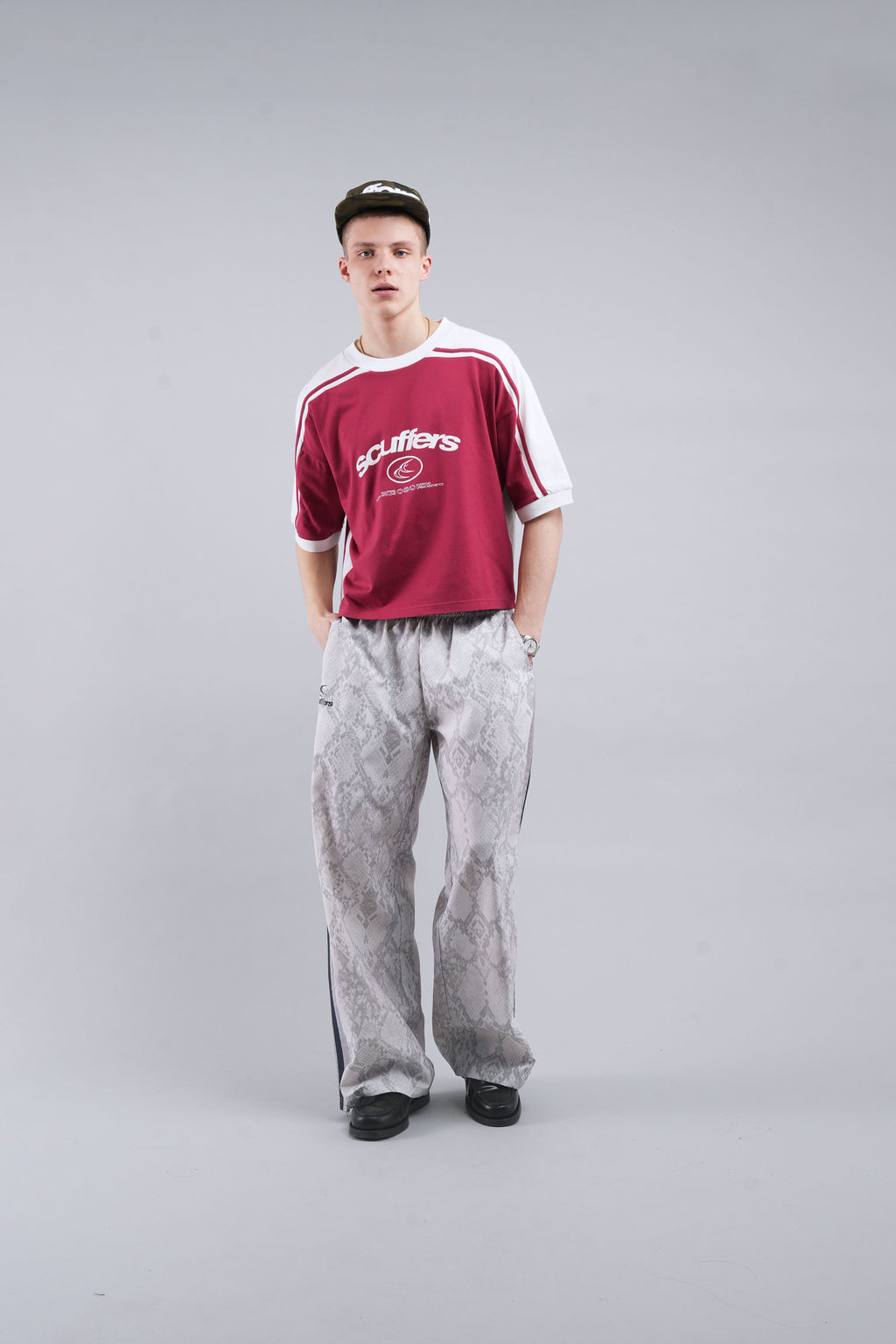 T-Shirts Scuffers Effortless T-Shirt Vino | 08362AWDX
