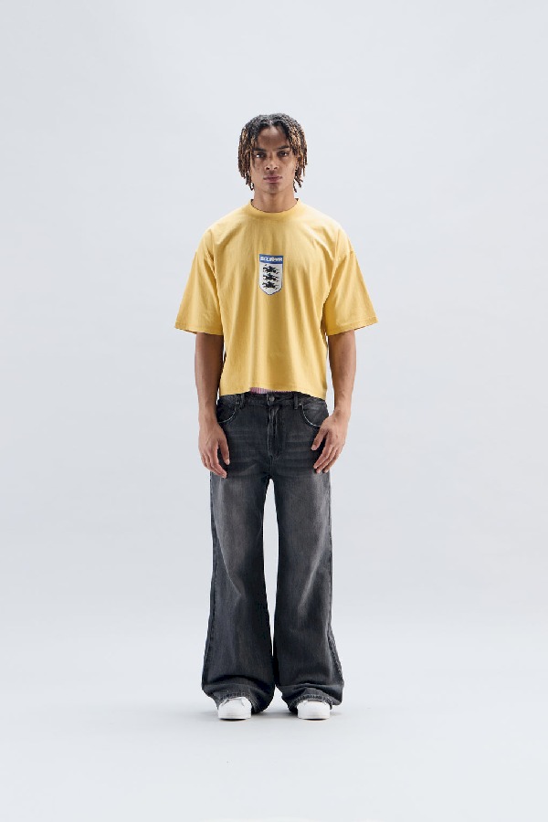 T-Shirts Scuffers England Amarillos | 02153ELDJ