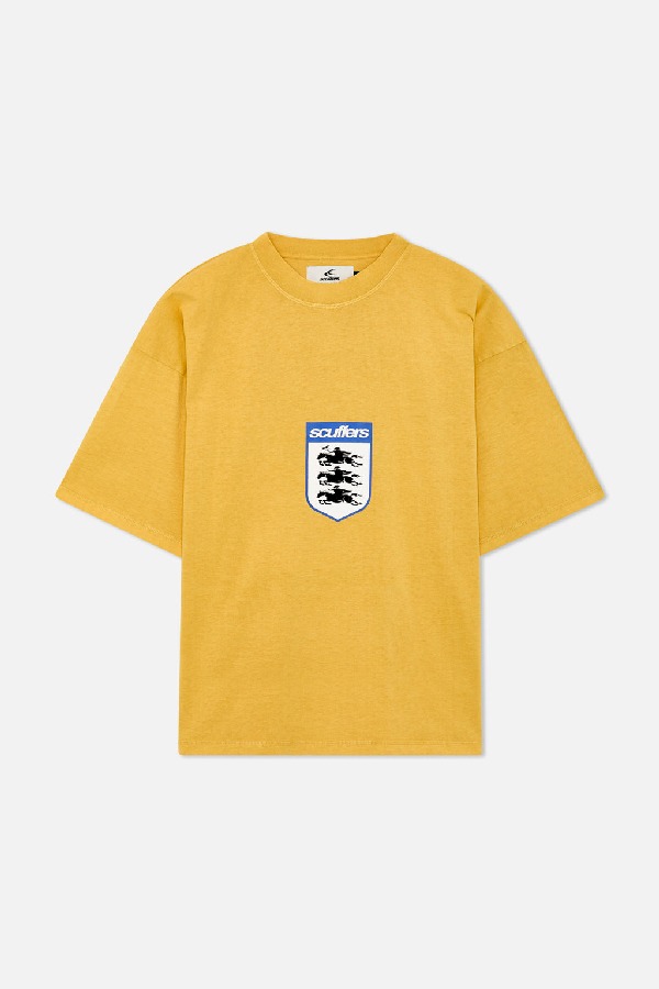 T-Shirts Scuffers England Amarillos | 02153ELDJ