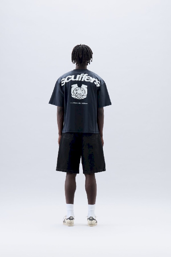 T-Shirts Scuffers Familia Azules | 24397PECJ