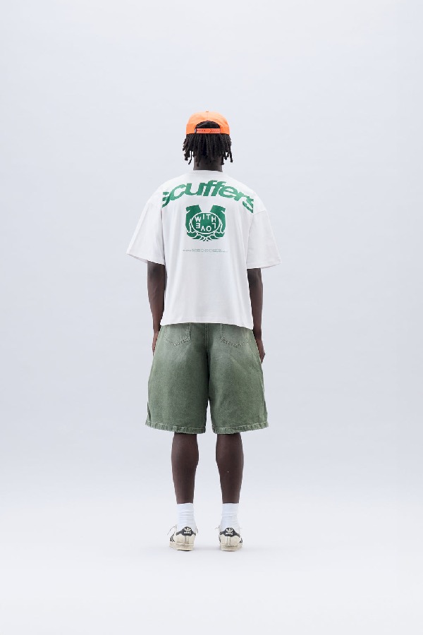 T-Shirts Scuffers Familia Ecru | 13957OLWP