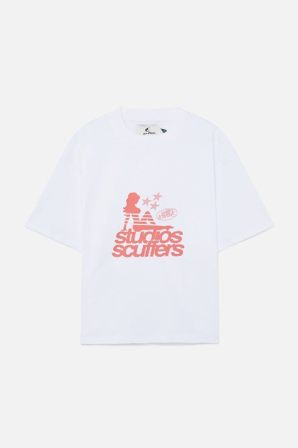T-Shirts Scuffers GF Blancos | 90187QODF