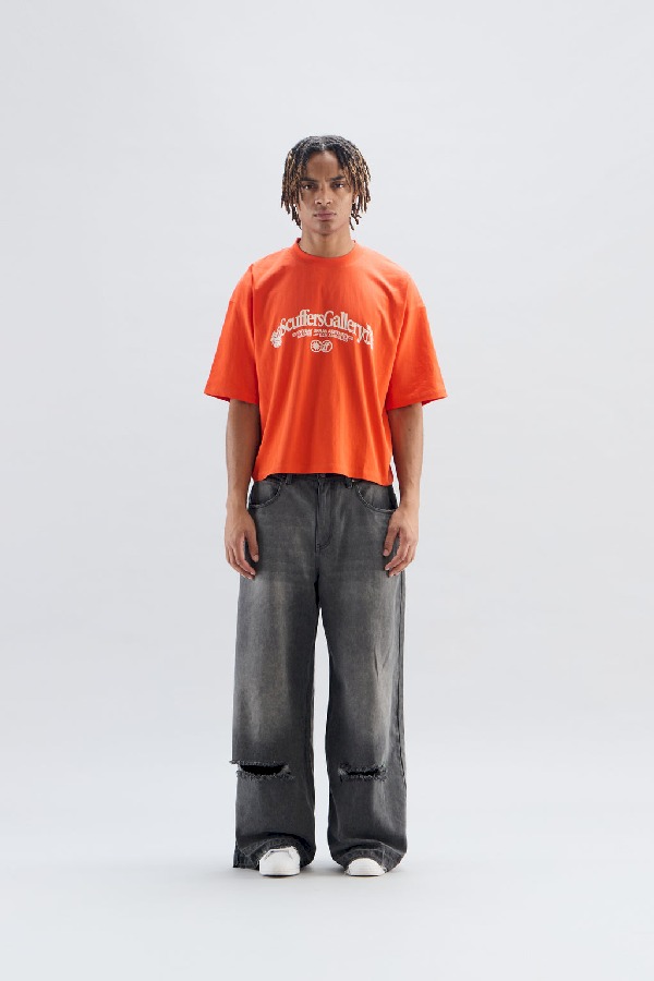T-Shirts Scuffers Gallery Rojos | 71342ZBDK
