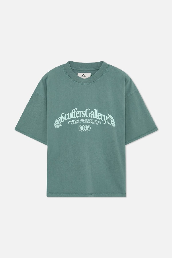 T-Shirts Scuffers Gallery Verdes | 23951PUMT