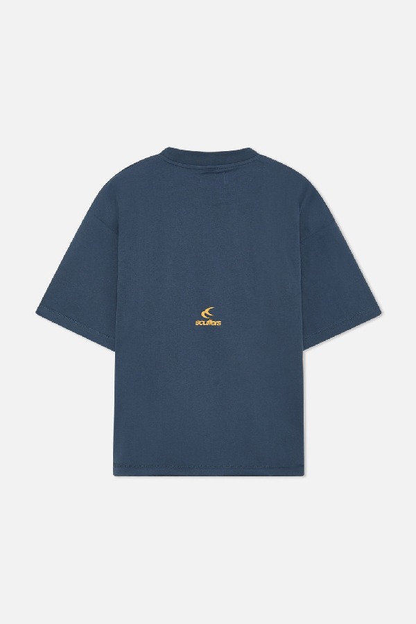 T-Shirts Scuffers Glory Azul Marino | 13845ZGOX