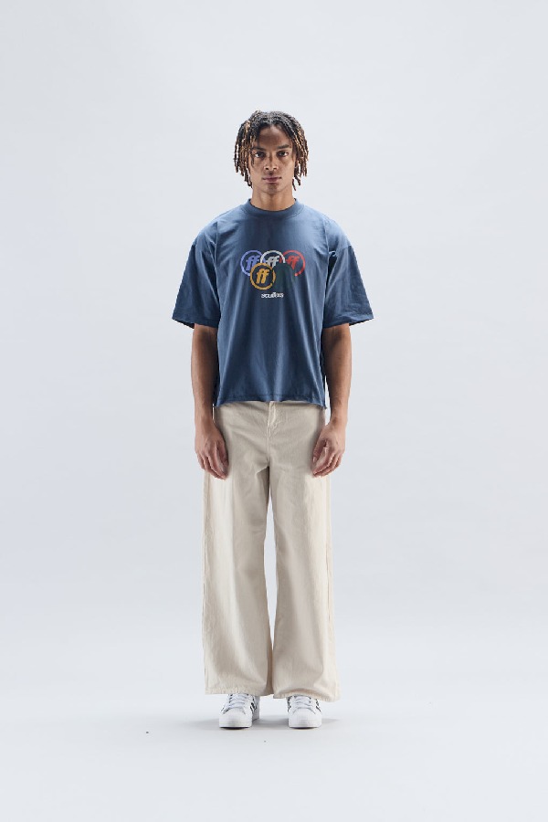 T-Shirts Scuffers Glory Azul Marino | 13845ZGOX