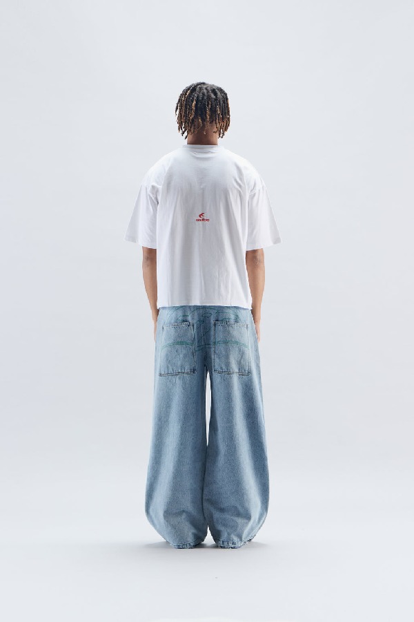 T-Shirts Scuffers Glory Ecru | 35610DSMN