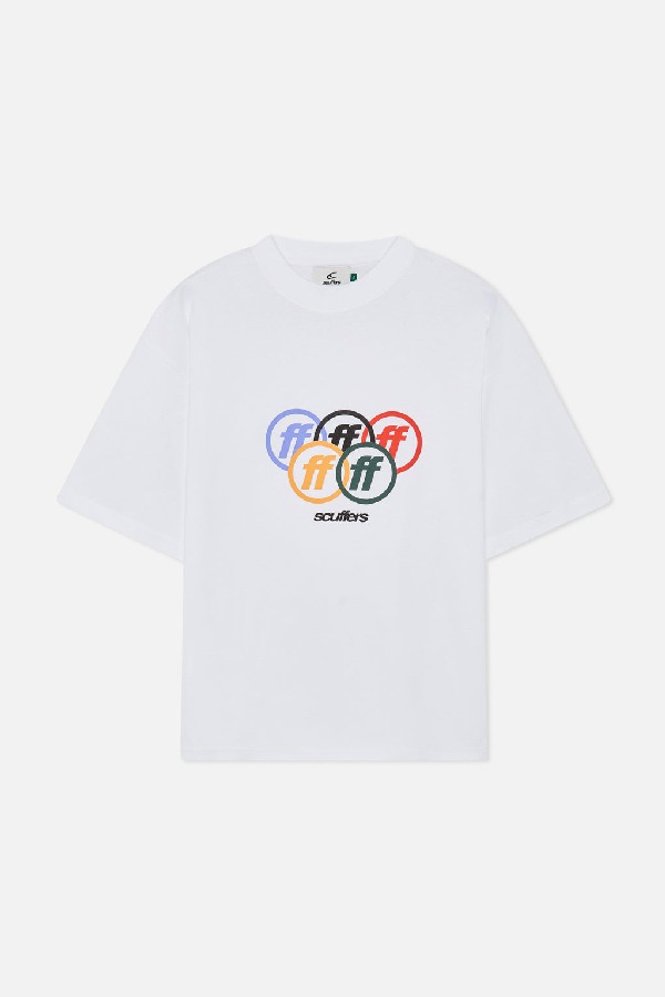 T-Shirts Scuffers Glory Ecru | 35610DSMN