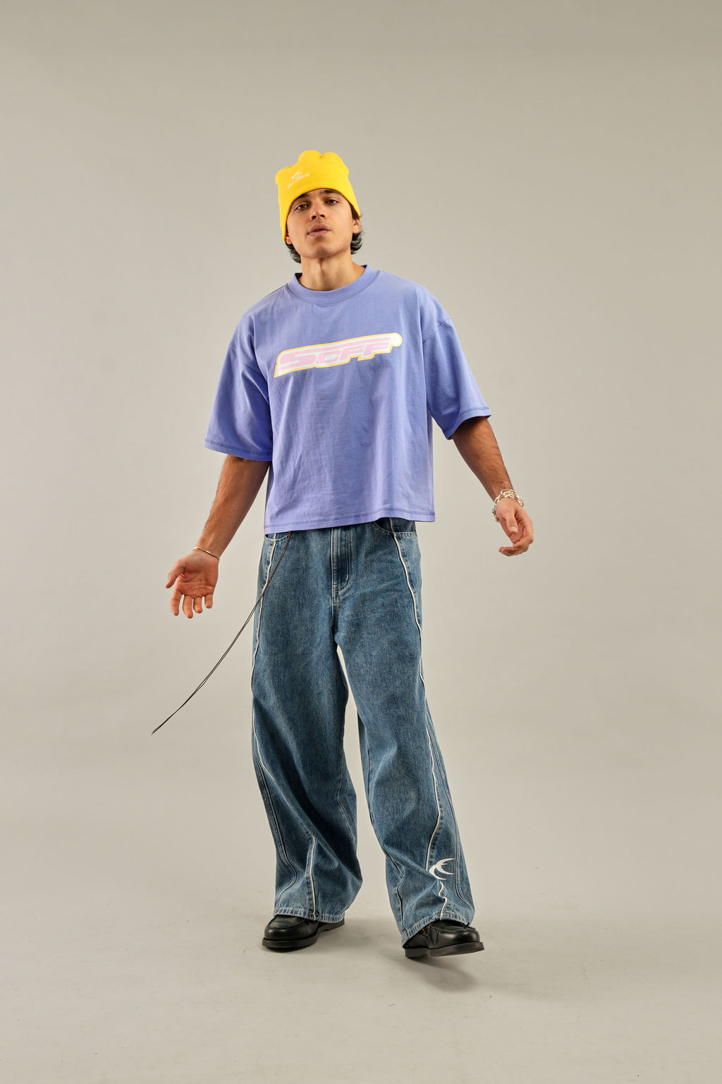 T-Shirts Scuffers Glow T-Shirt Lilac | 92370HXIC