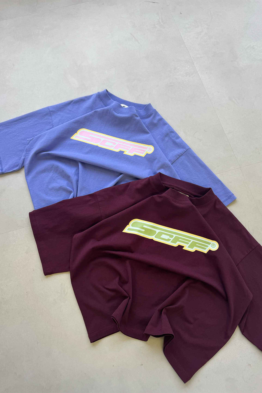 T-Shirts Scuffers Glow T-Shirt Lilac | 92370HXIC