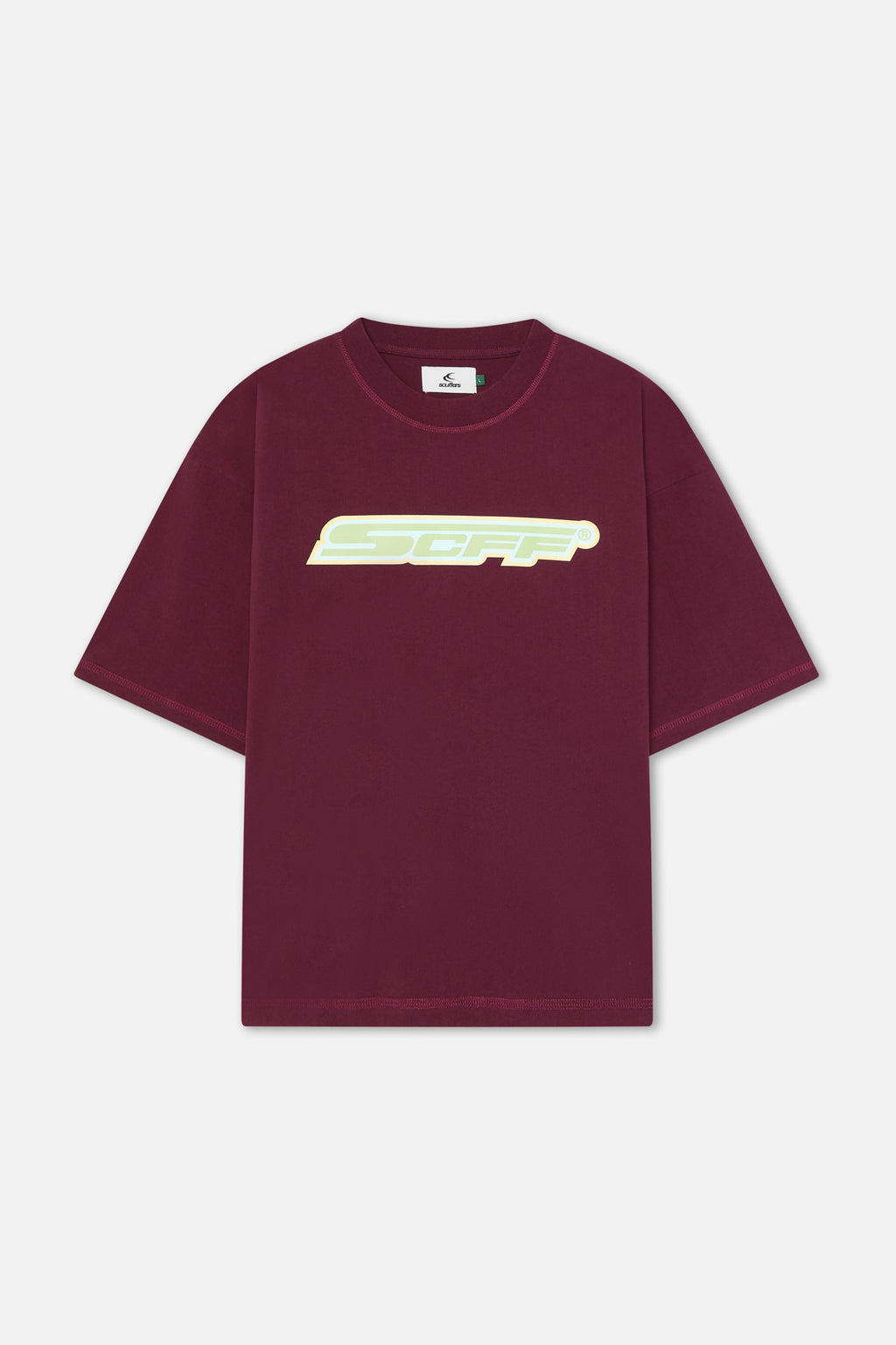 T-Shirts Scuffers Glow T-Shirt Vino | 59048OVYG